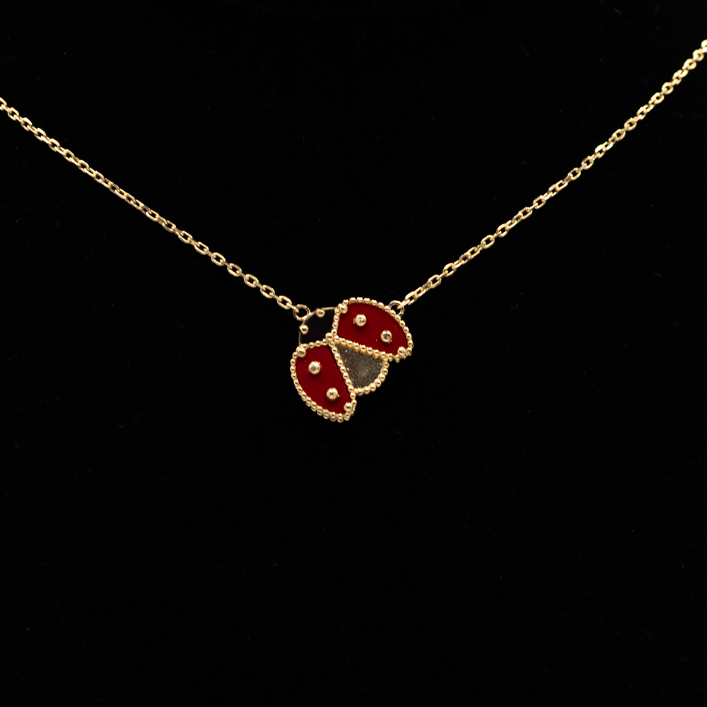 14k Ladybug Chain
