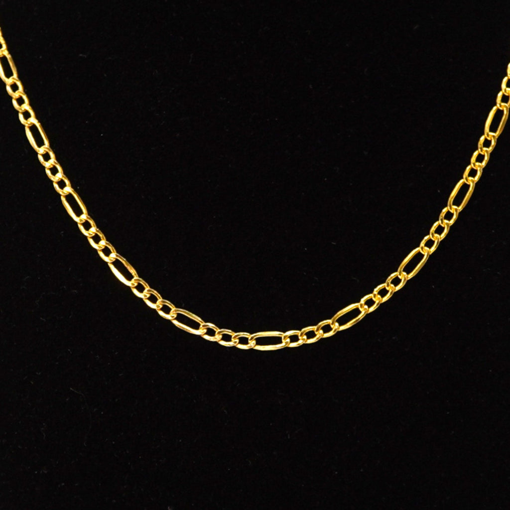 18k Figaro Chain
