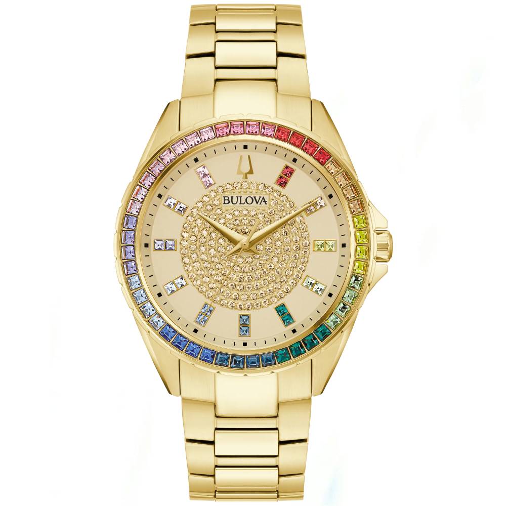 Bulova Crystal Phantom Watch