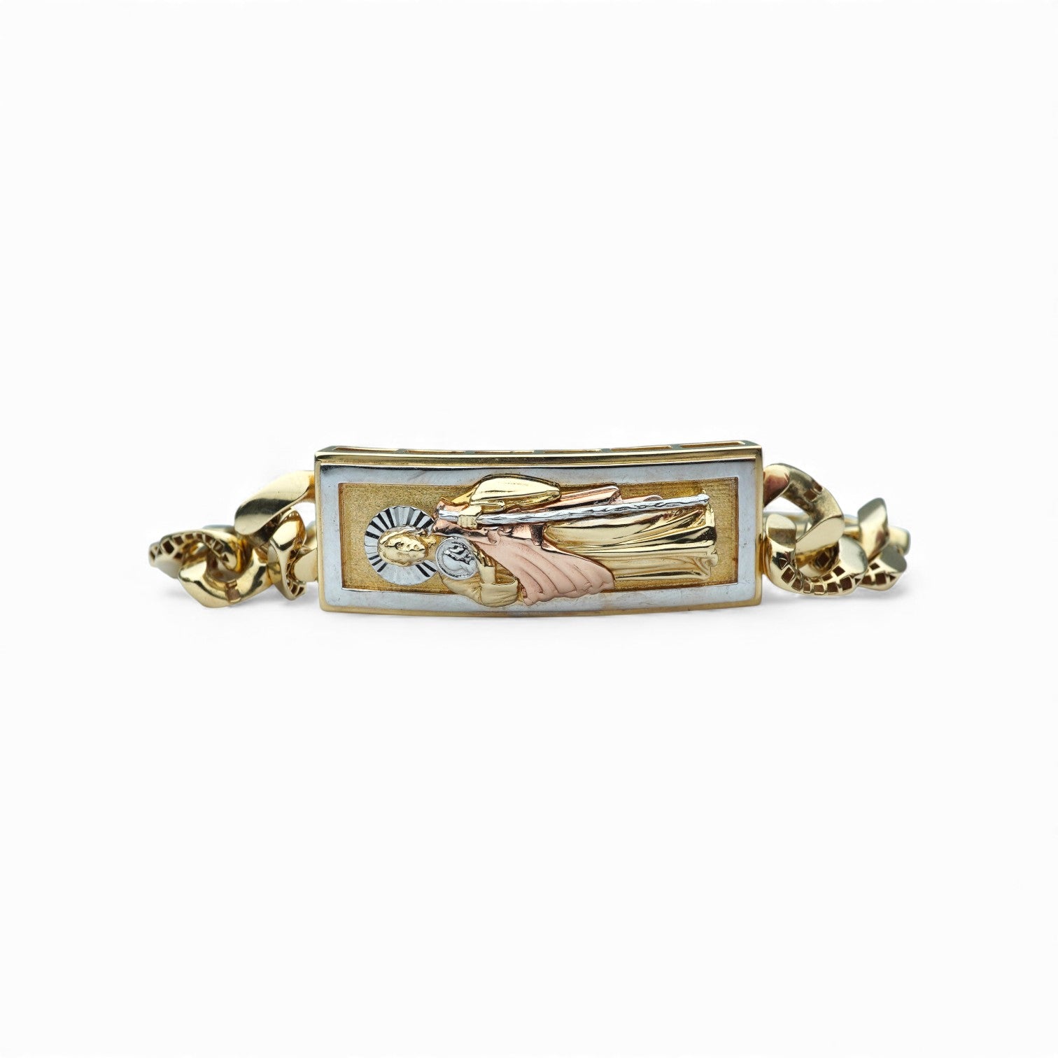 14k San Judas Bracelet