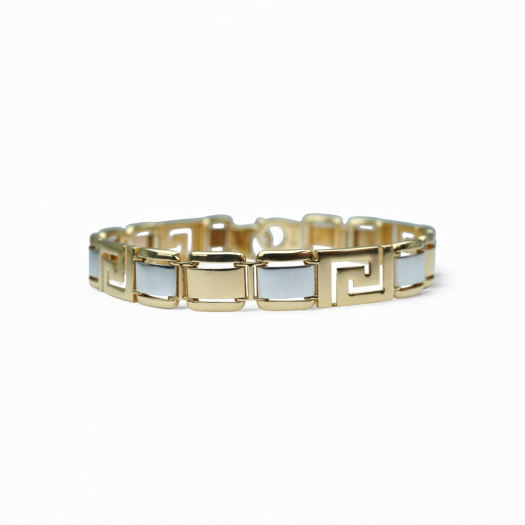 14k Two-Color Gold Bracelet