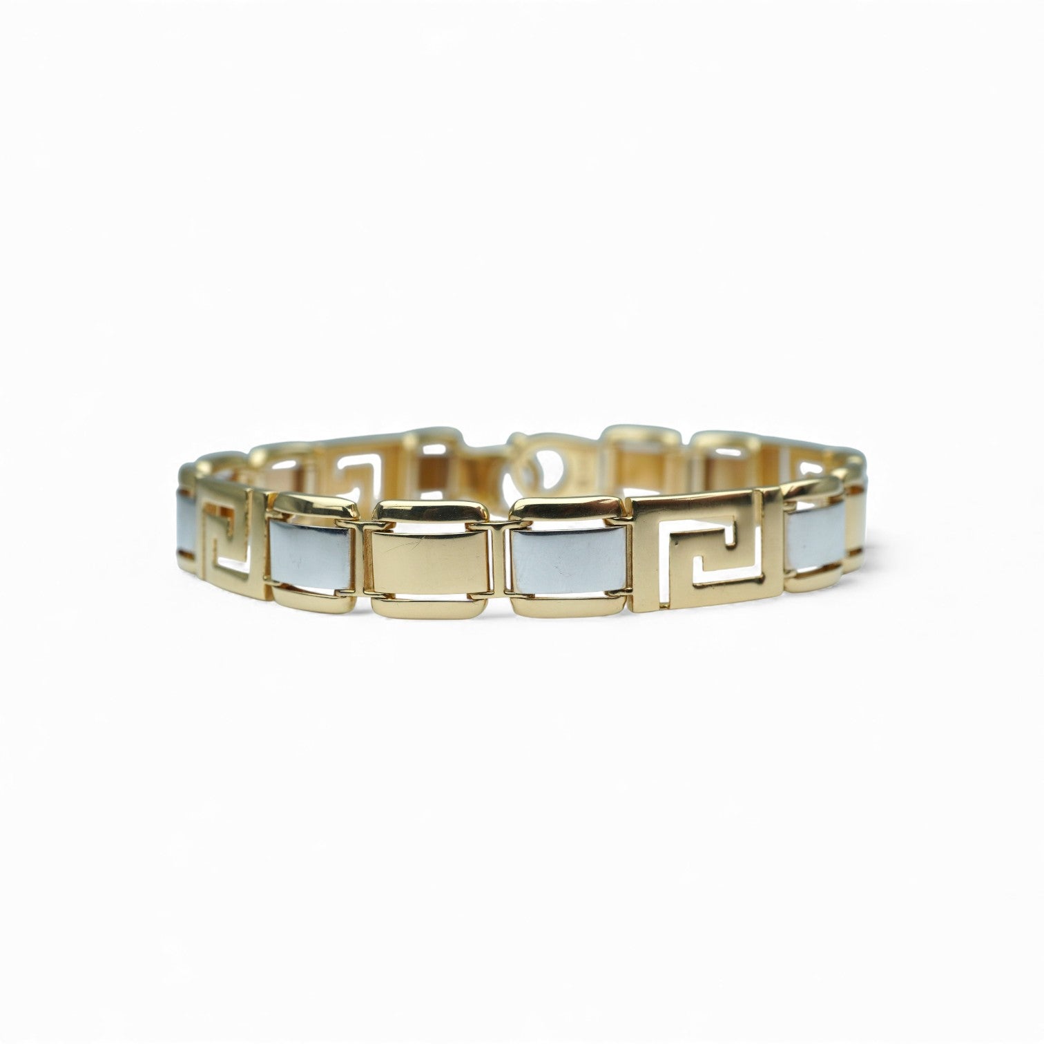 14k Two-Color Gold Bracelet