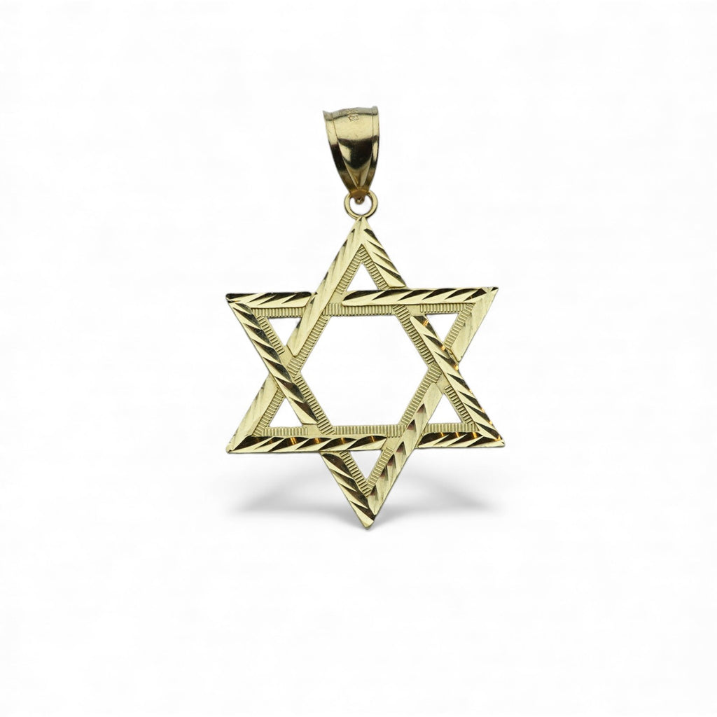 14k Star Of David Pendant