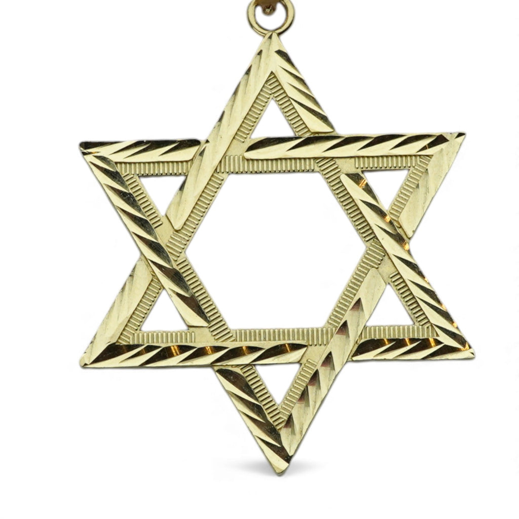 14k Star Of David Pendant