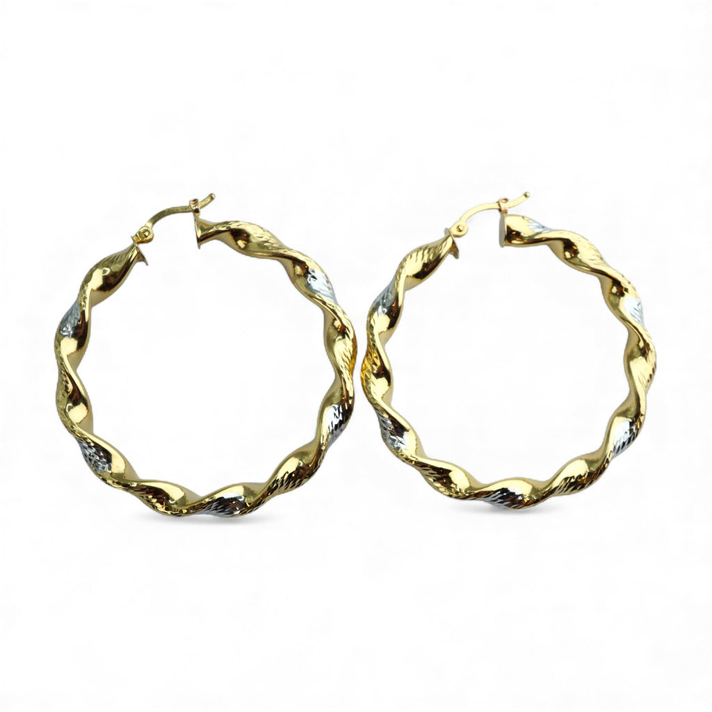 14k Two Color Gold