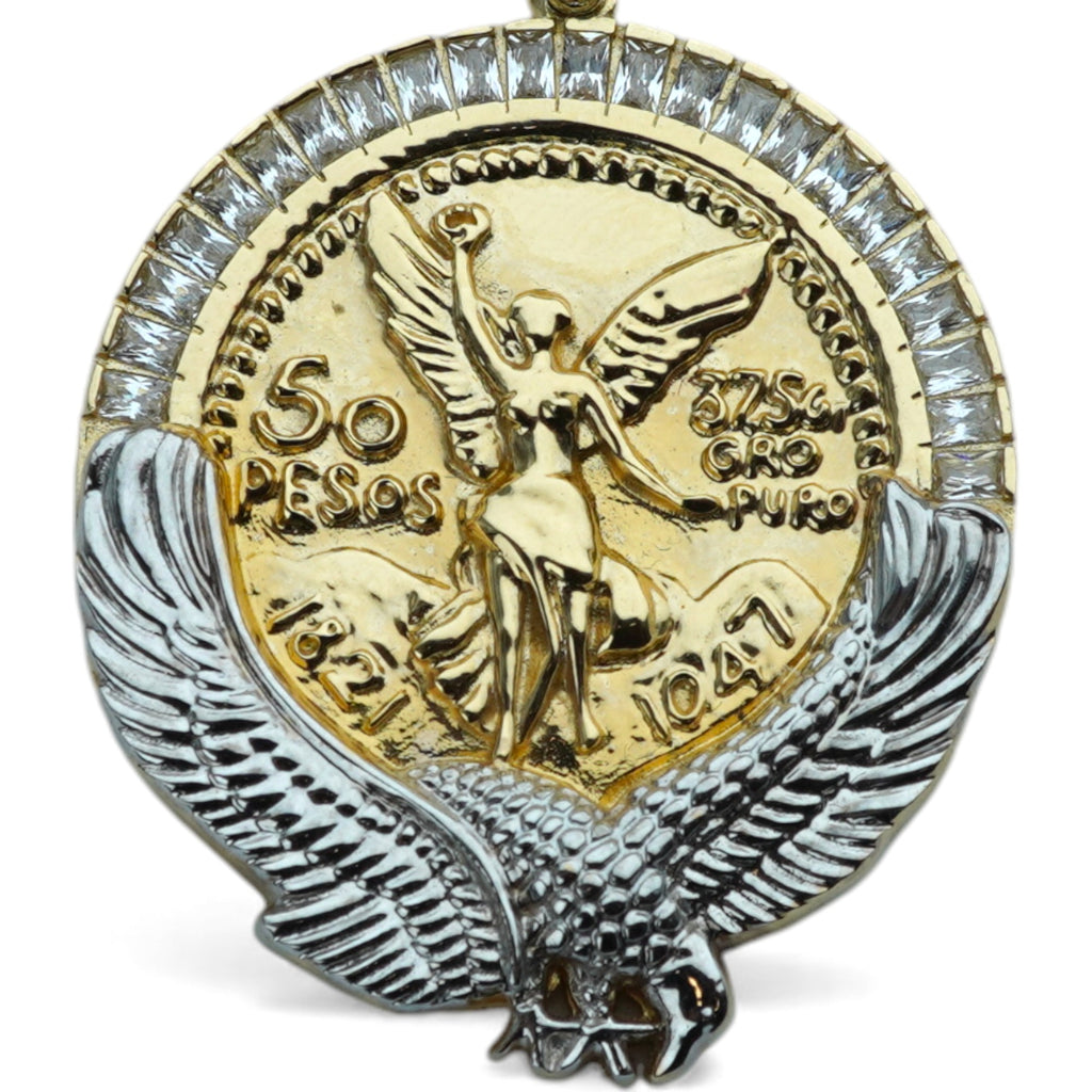 14k Yellow Gold Small Centenario