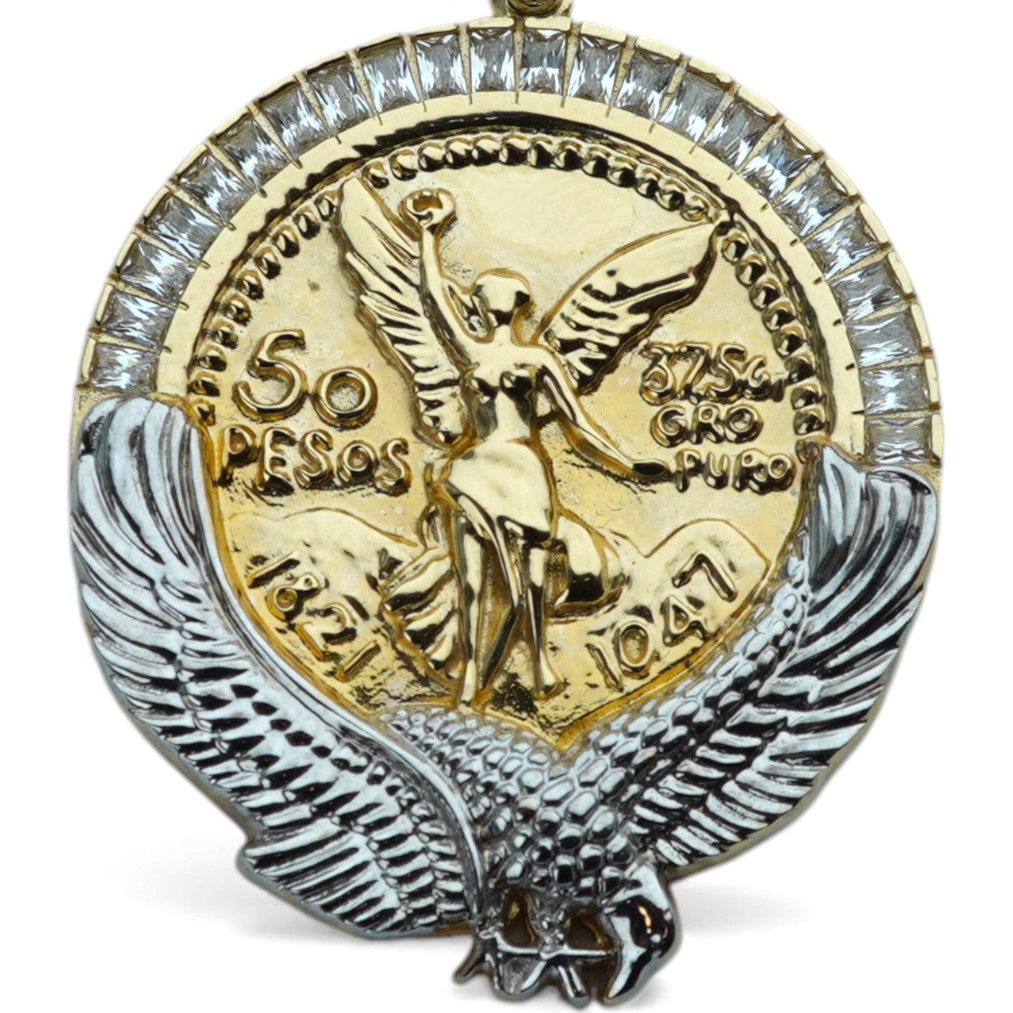 14k Yellow Gold Small Centenario