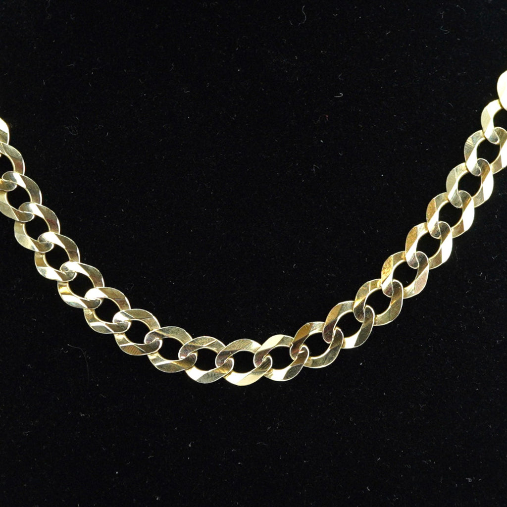 14k Cuban Yellow Gold