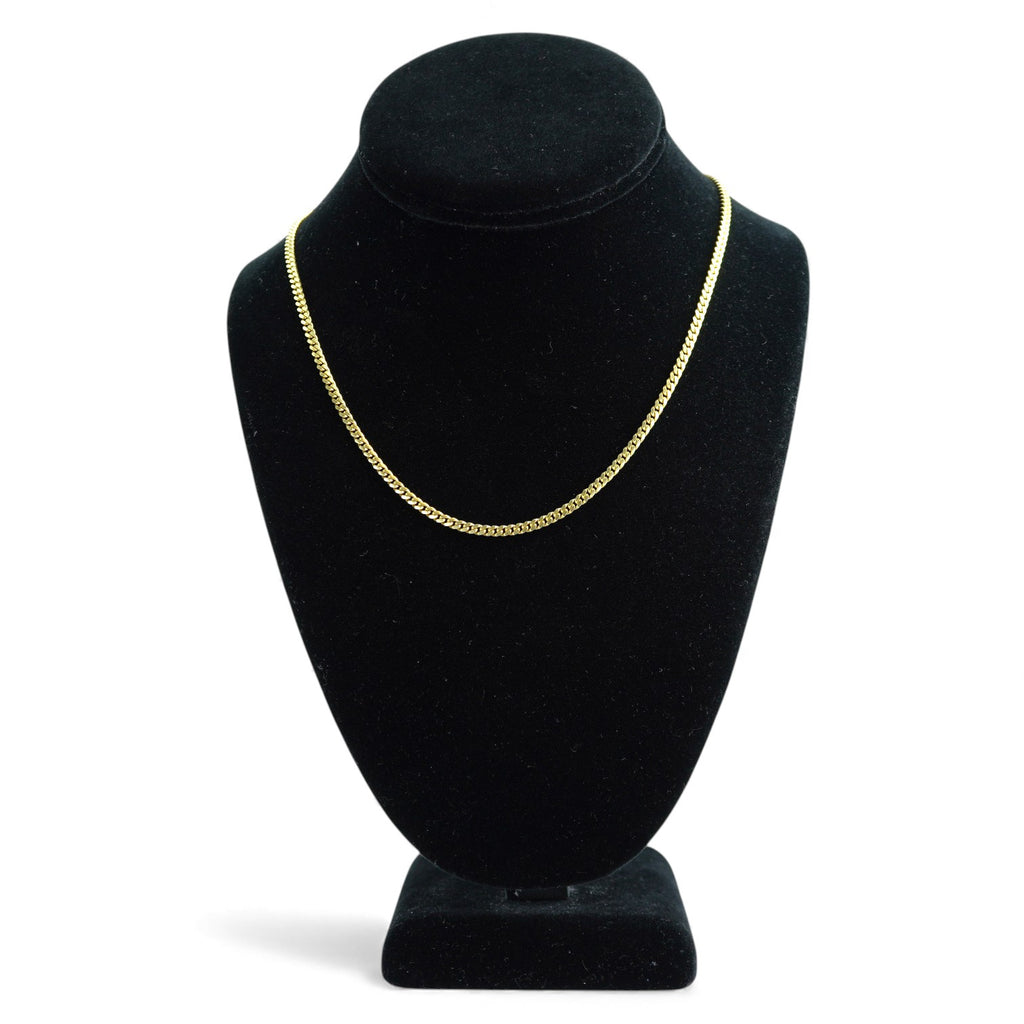 14k Solid Yellow Cuban Chain