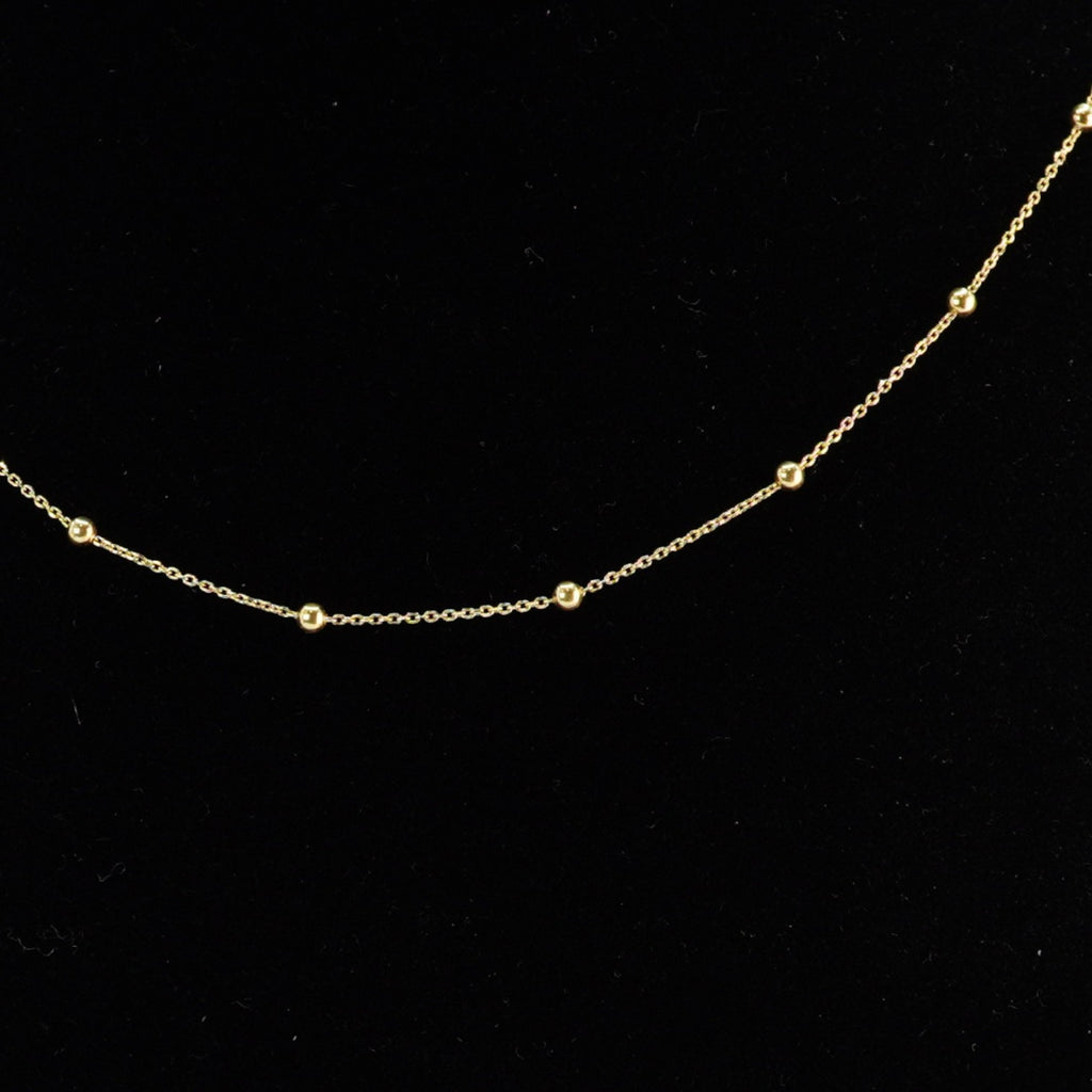 18k Ball Chain