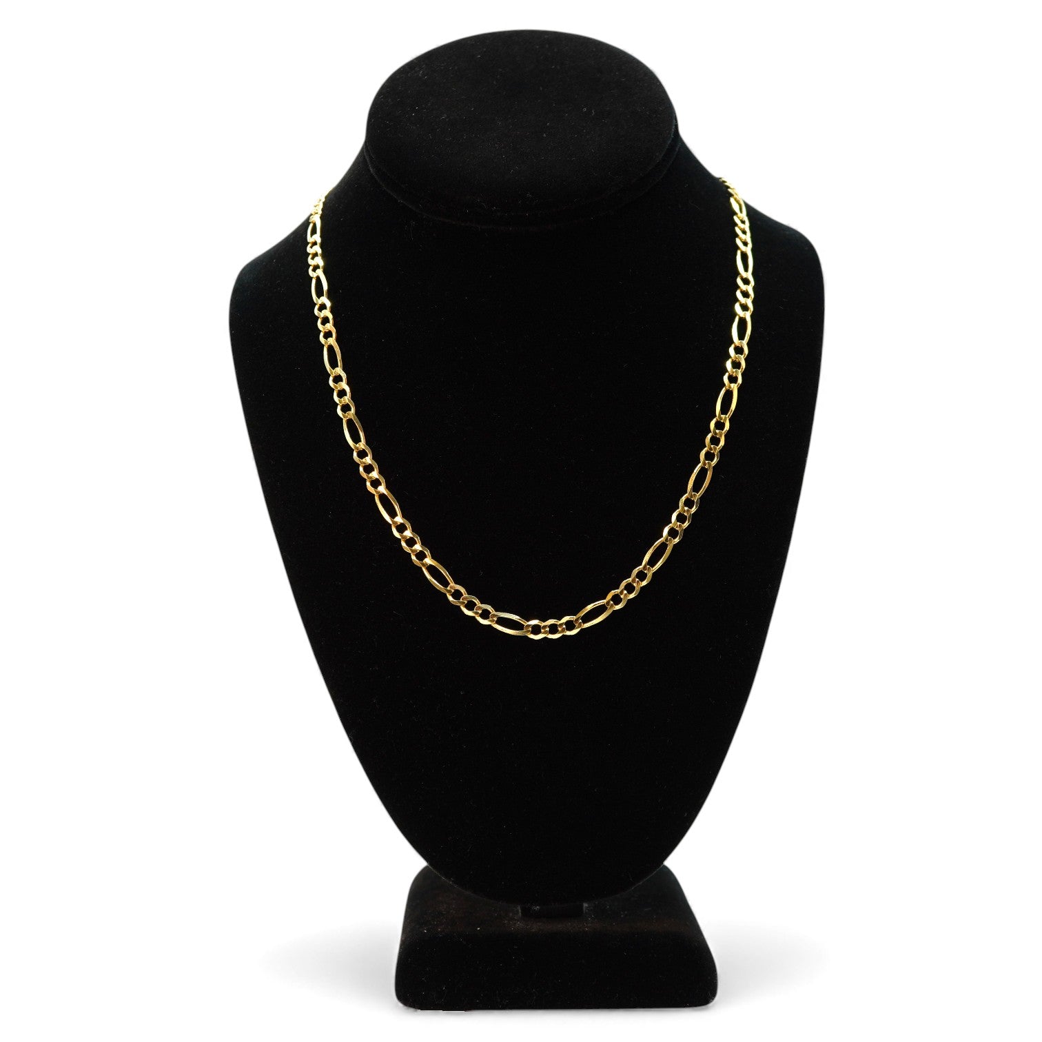 14k Figaro Chain Yellow Gold