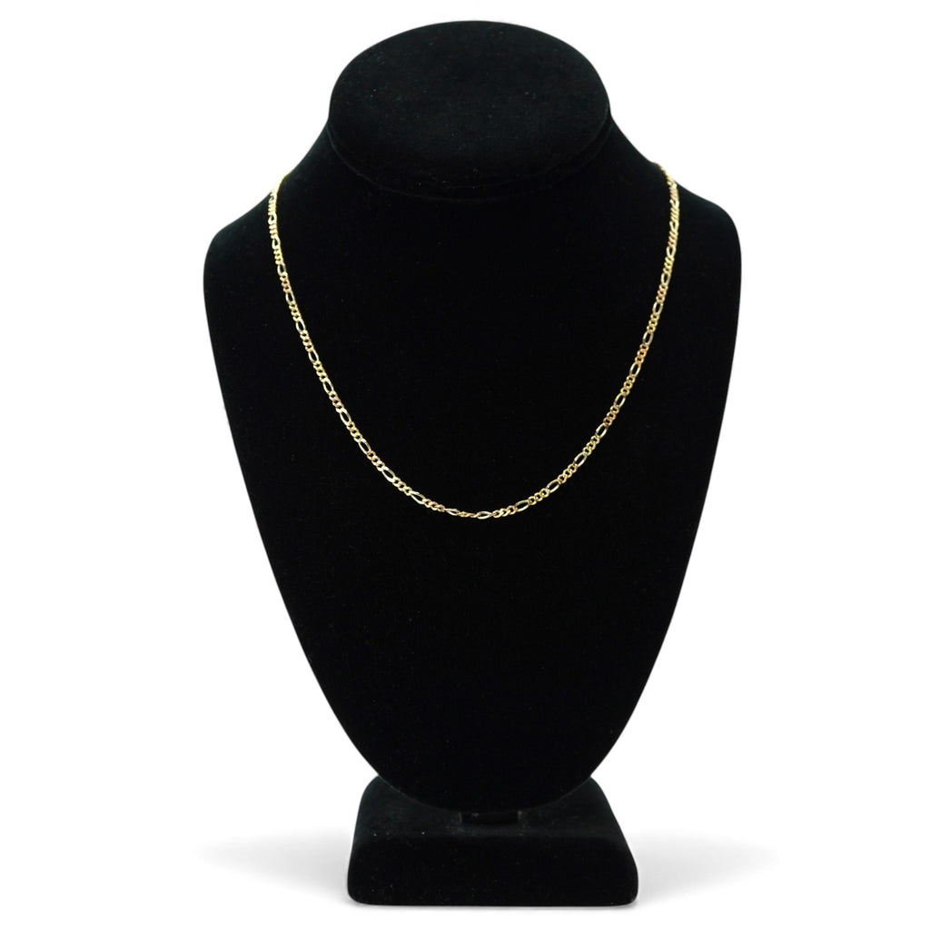 14k Figaro Chain Y/R