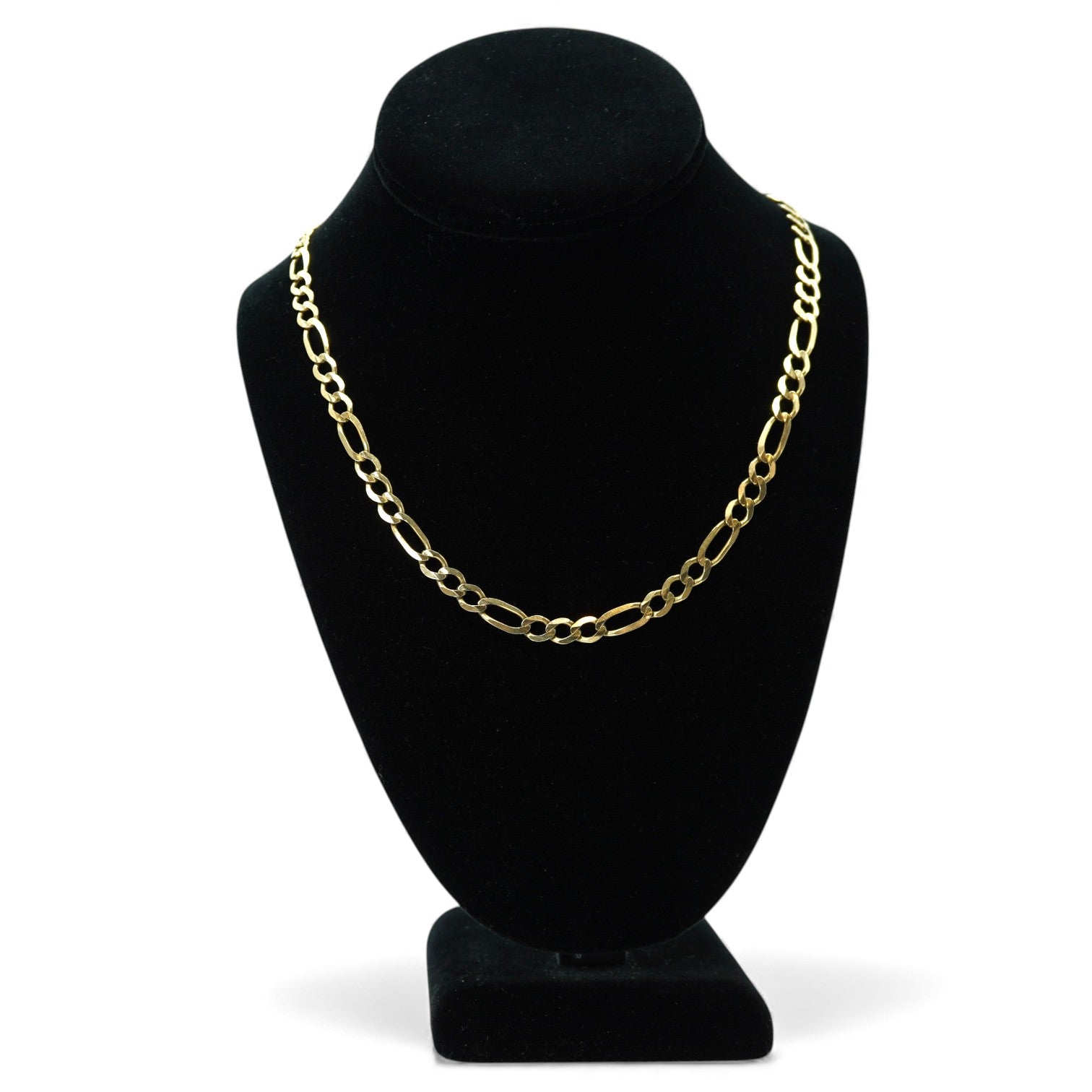 14k Figaro Chain Yellow Gold