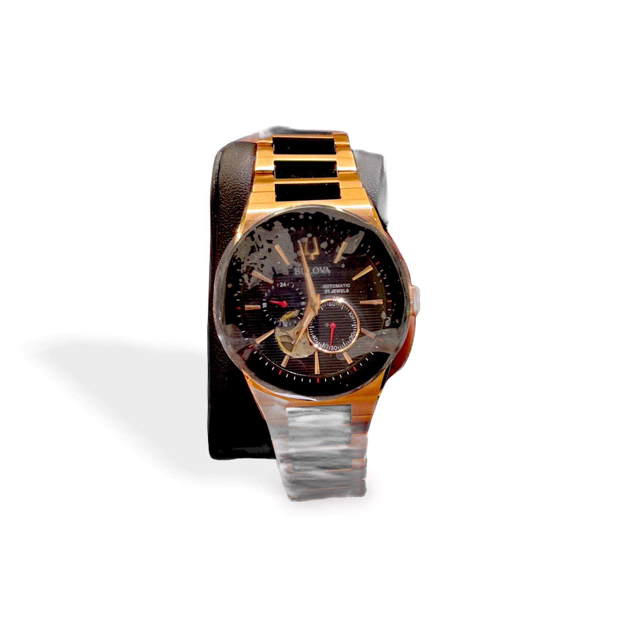 Bulova Men's Automatic Grammy Two-Tone Stainless Steel Bracelet Watch 41mm