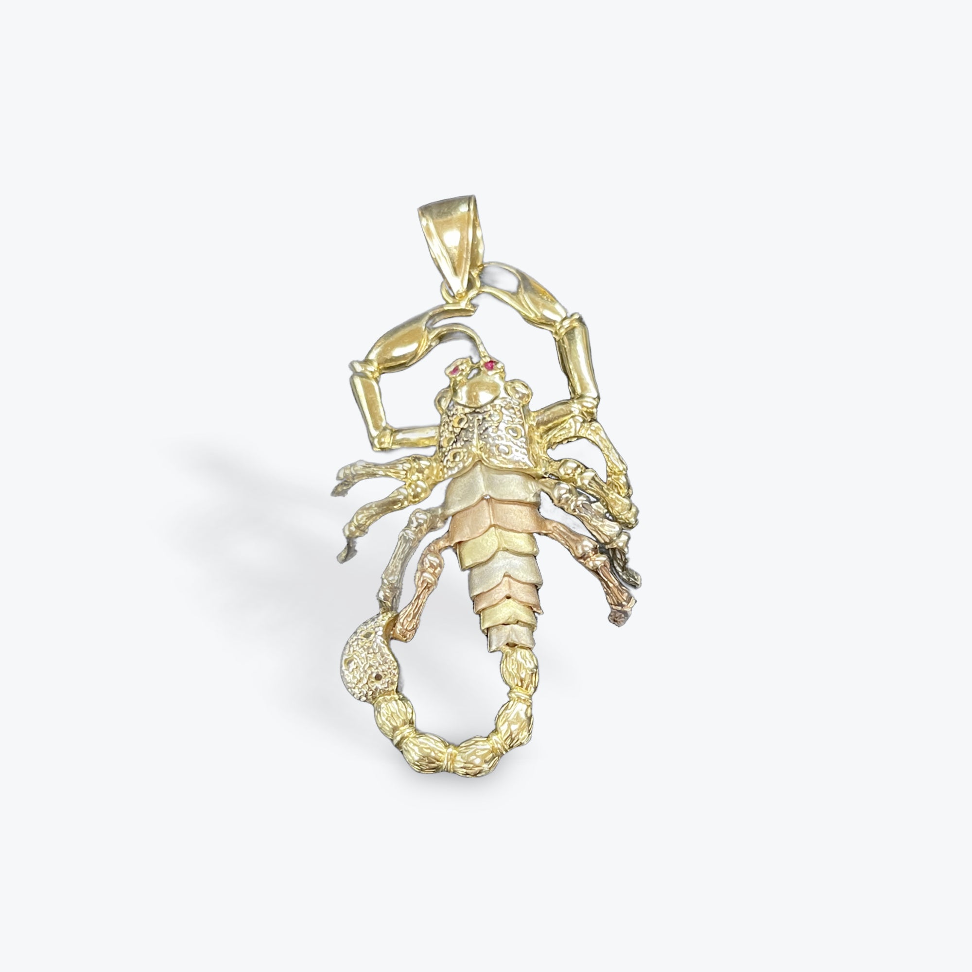 14k YG Scorpion Pendant