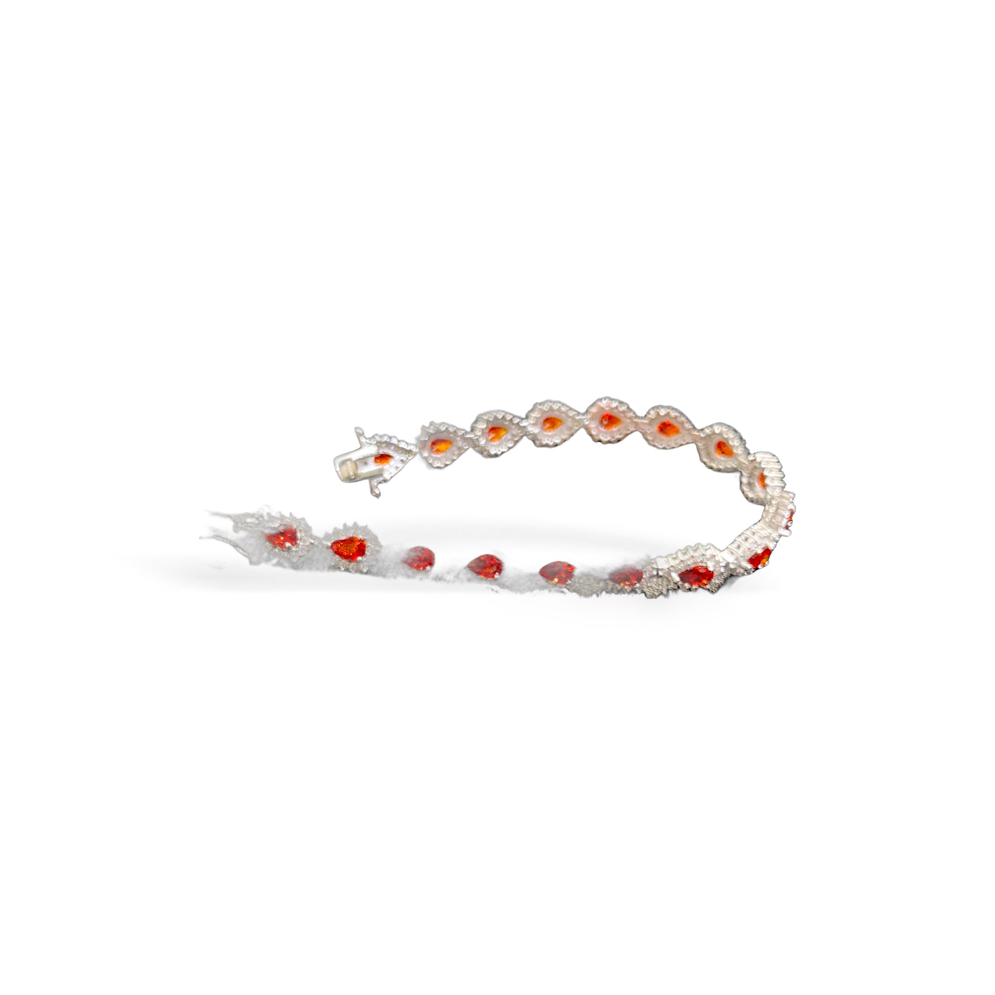 Silver Orange CZ 17.79g