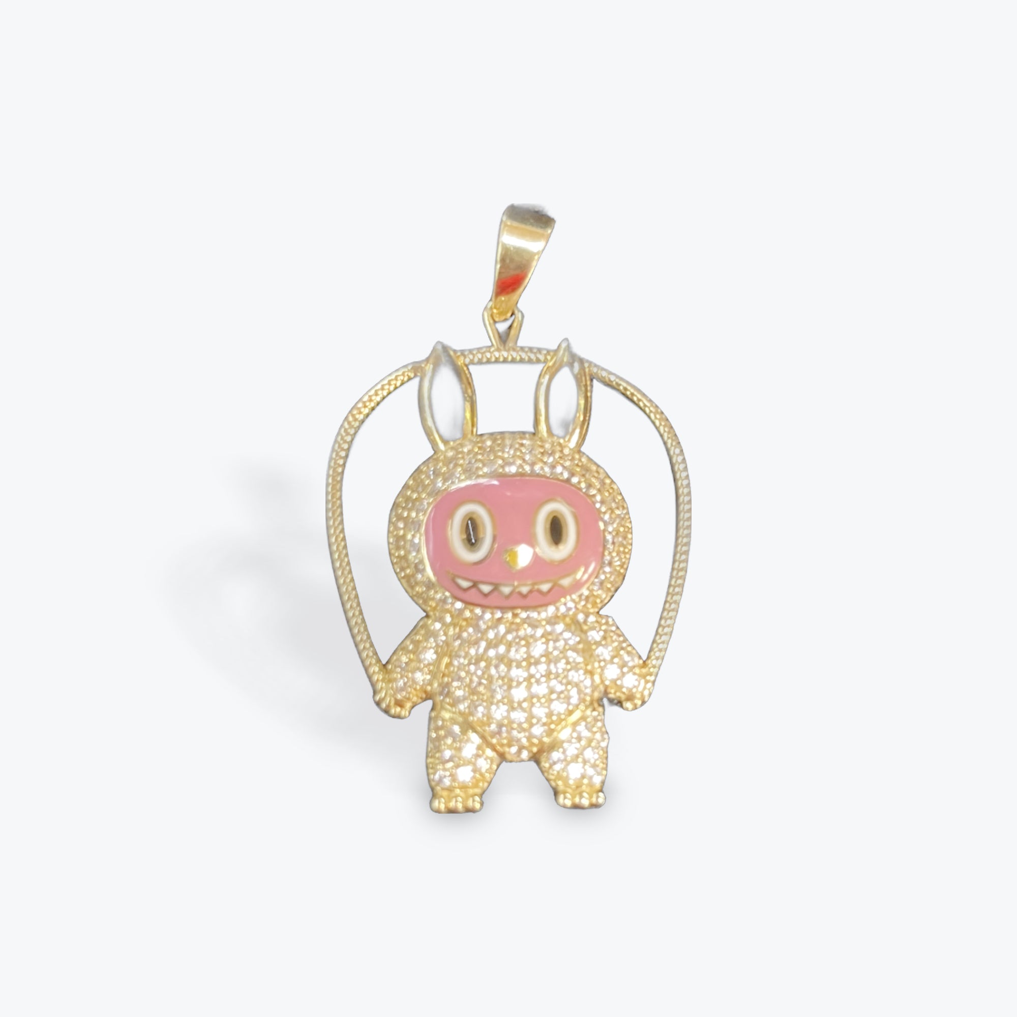 14k Labubu Pendant