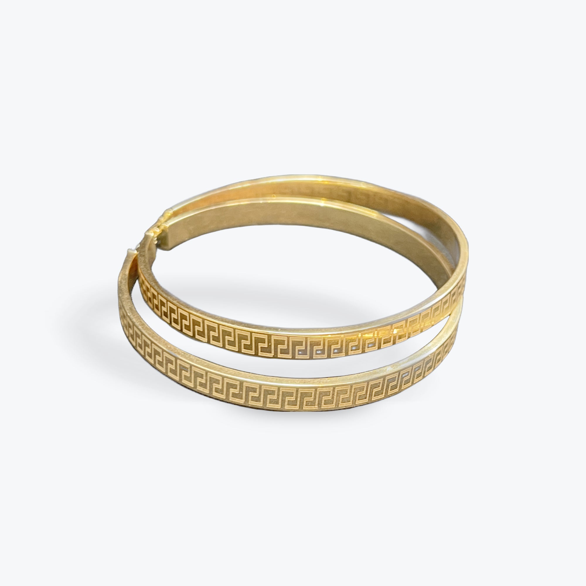 14k YG Hoop 2.5", 6mm