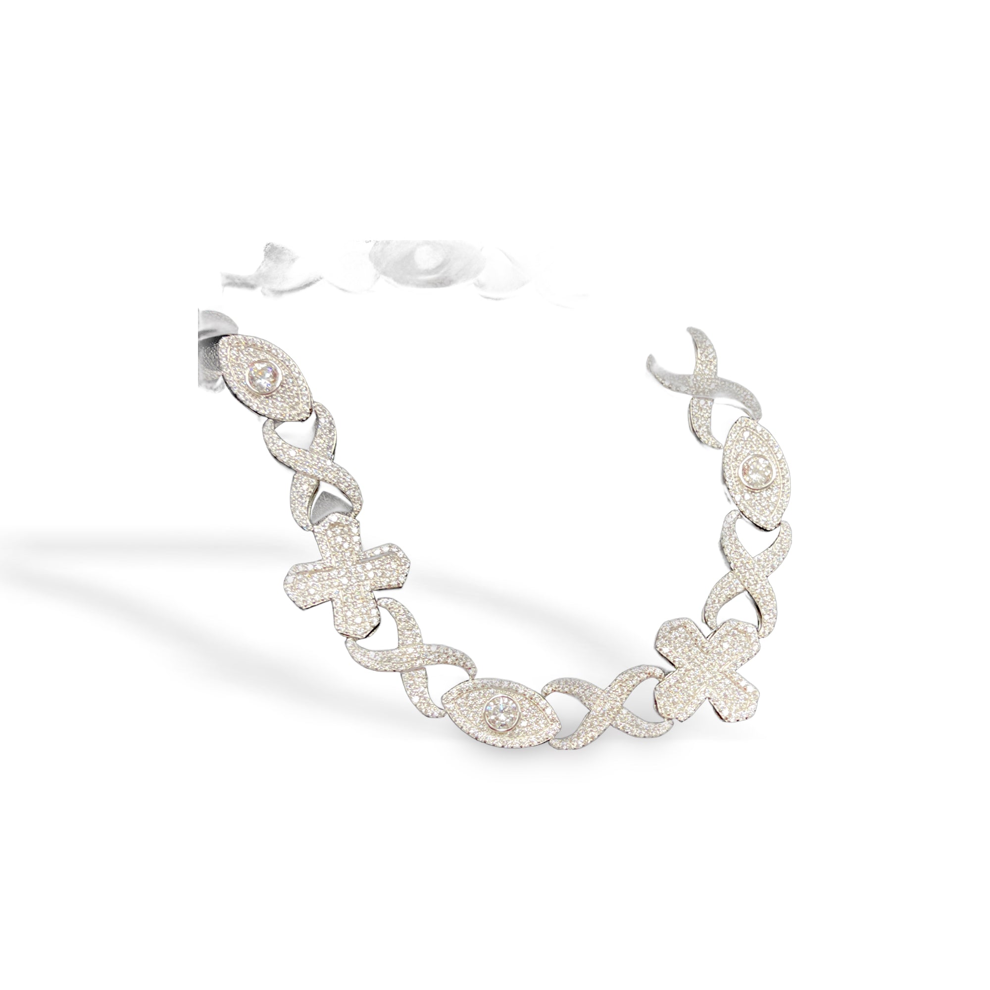 Chain 925/CZ Eye