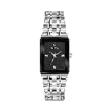 Bulova Women's Futuro Diamond Accent Stainless Steel Bracelet Watch 21x32mm