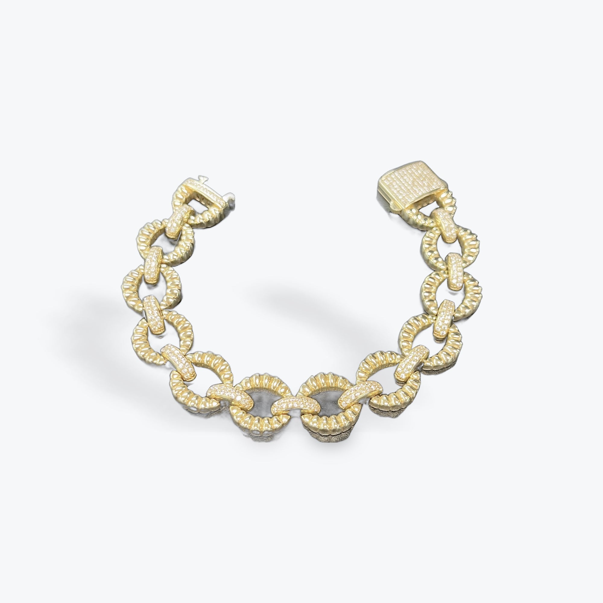 14k YG Bracelet 7.5"
