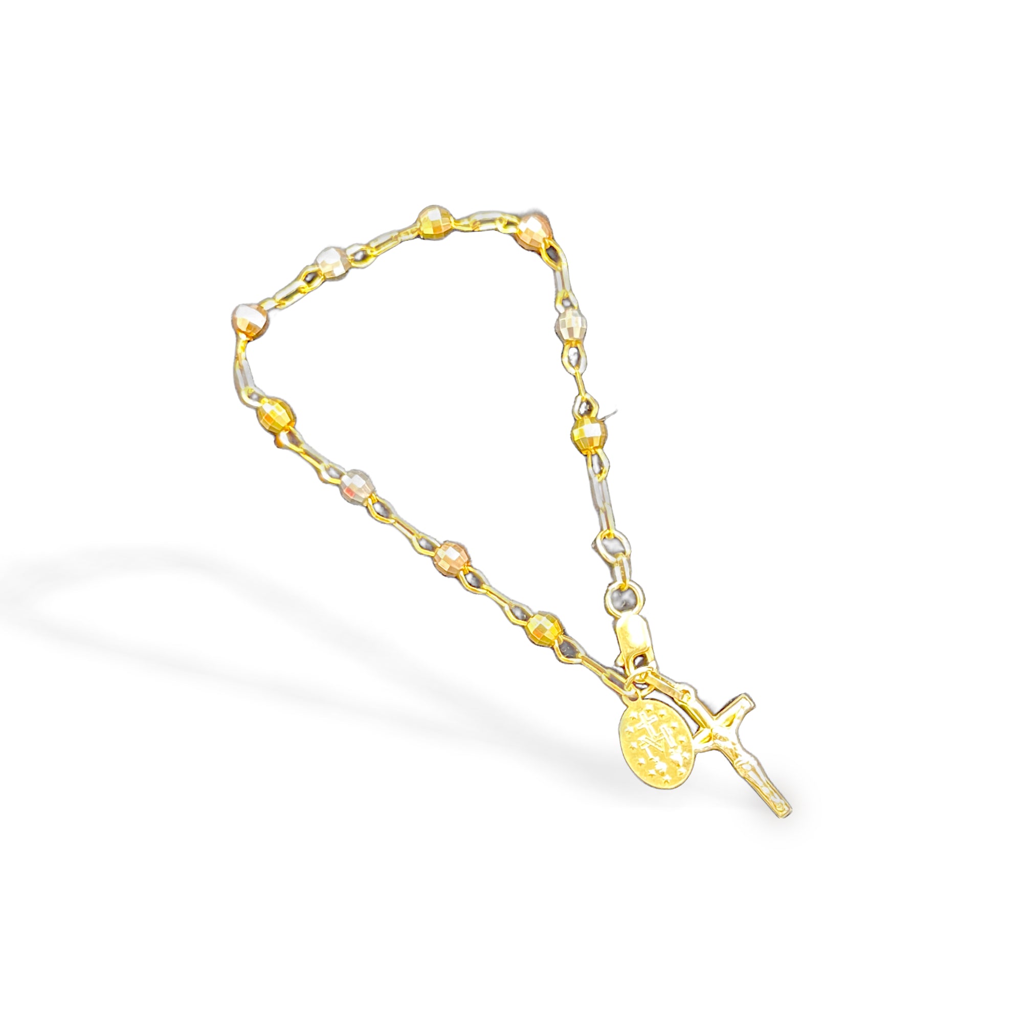Rosario Bracelet 14k 5.58g