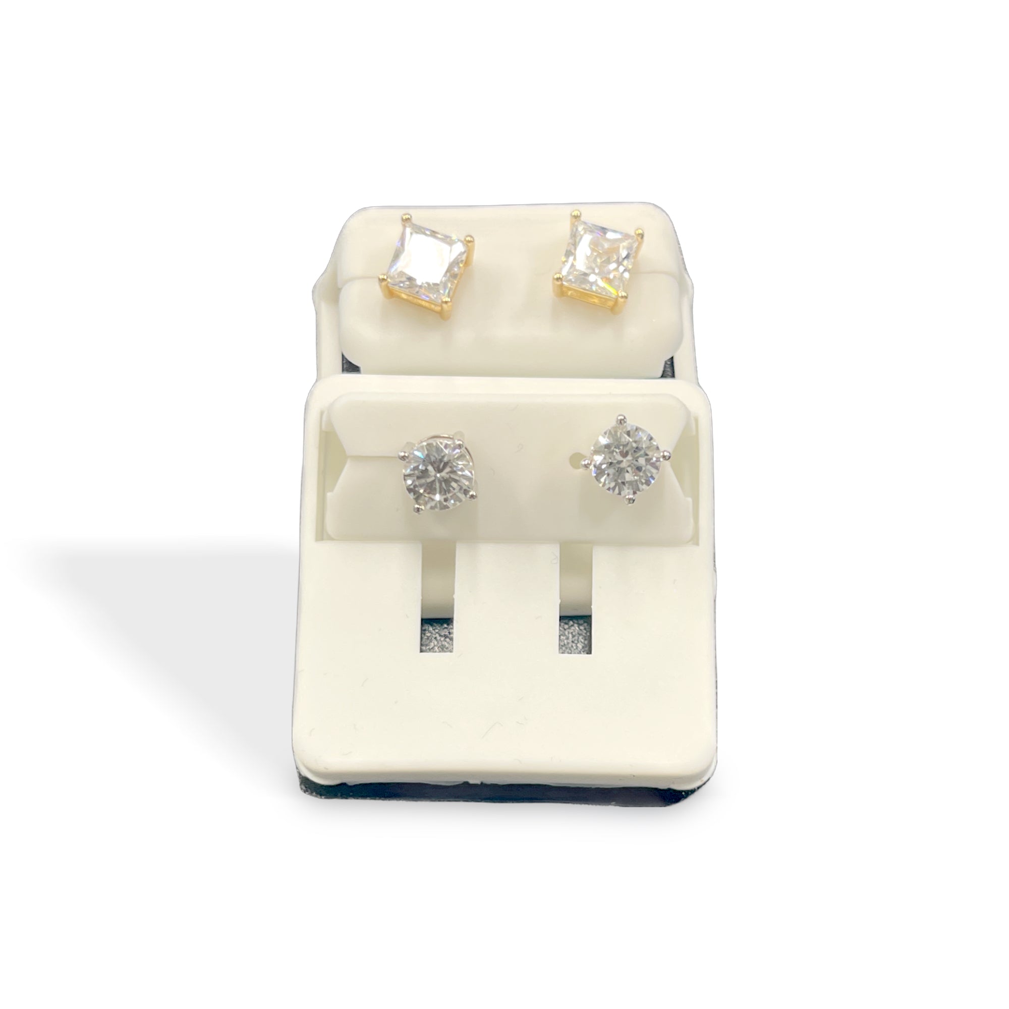 Medium Stud 925 CZ