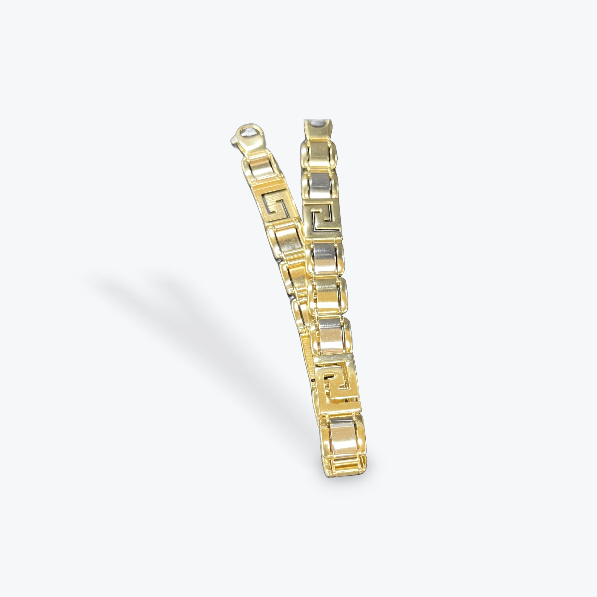 14k Two-color Gold Bracelet