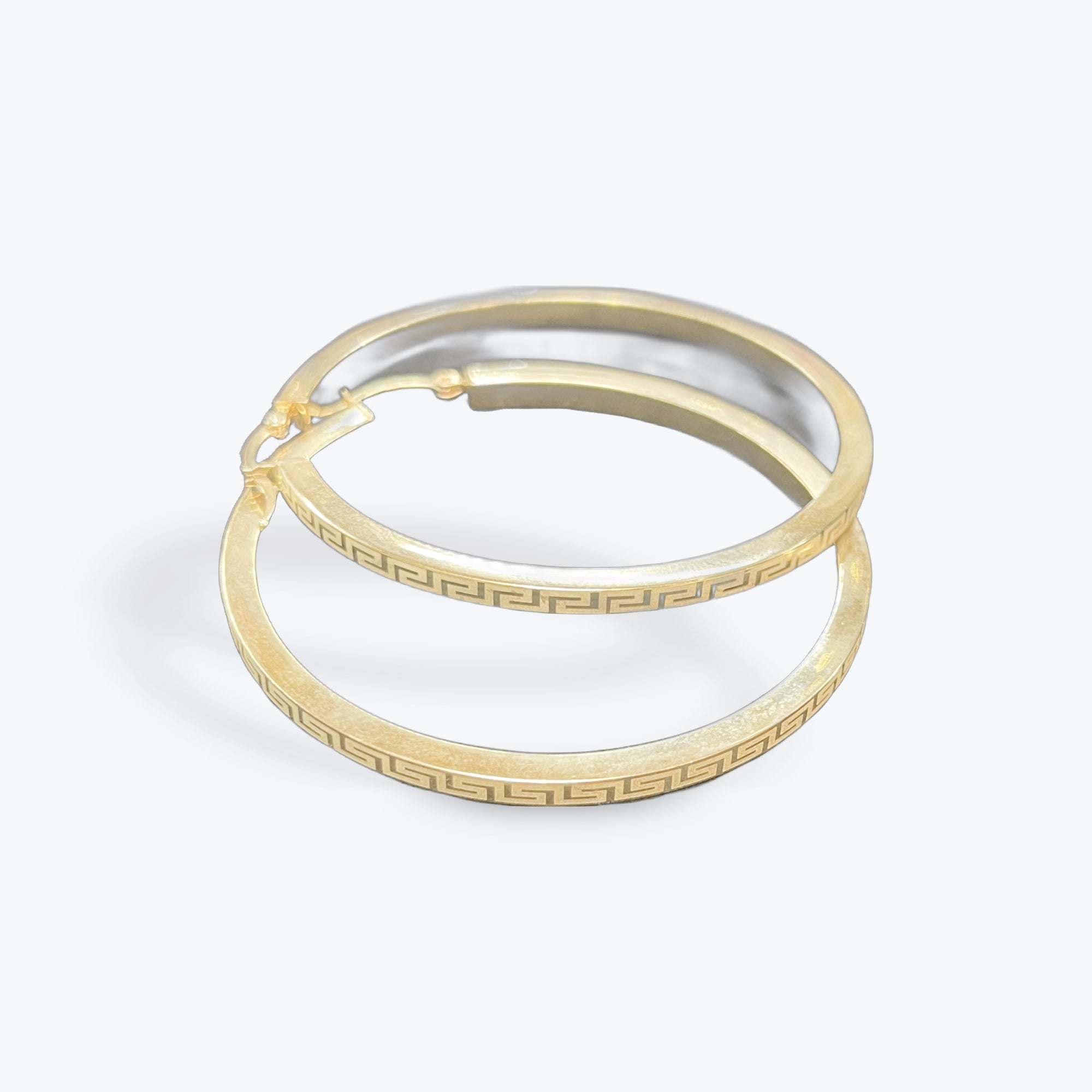 14k YG Hoop 2 1/4", 3mm