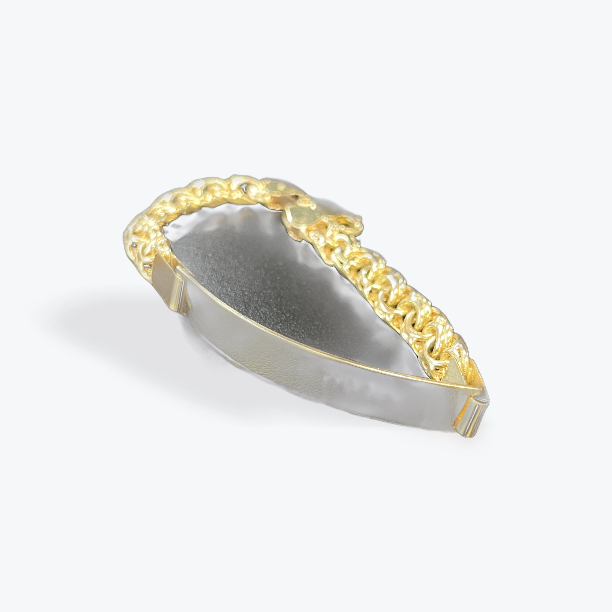 14k YG ID Bracelet 7.5"
