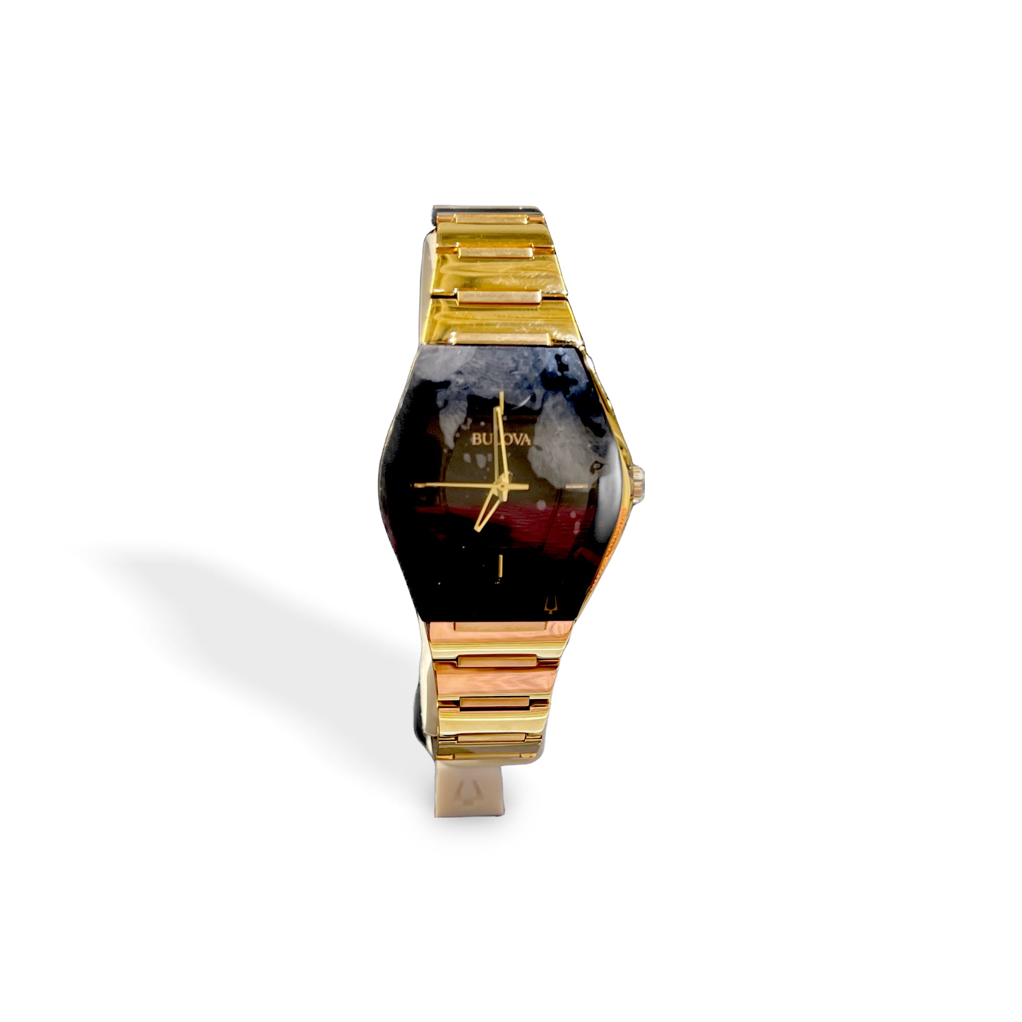 Bulova Futuro Gold Tone Bracelet
