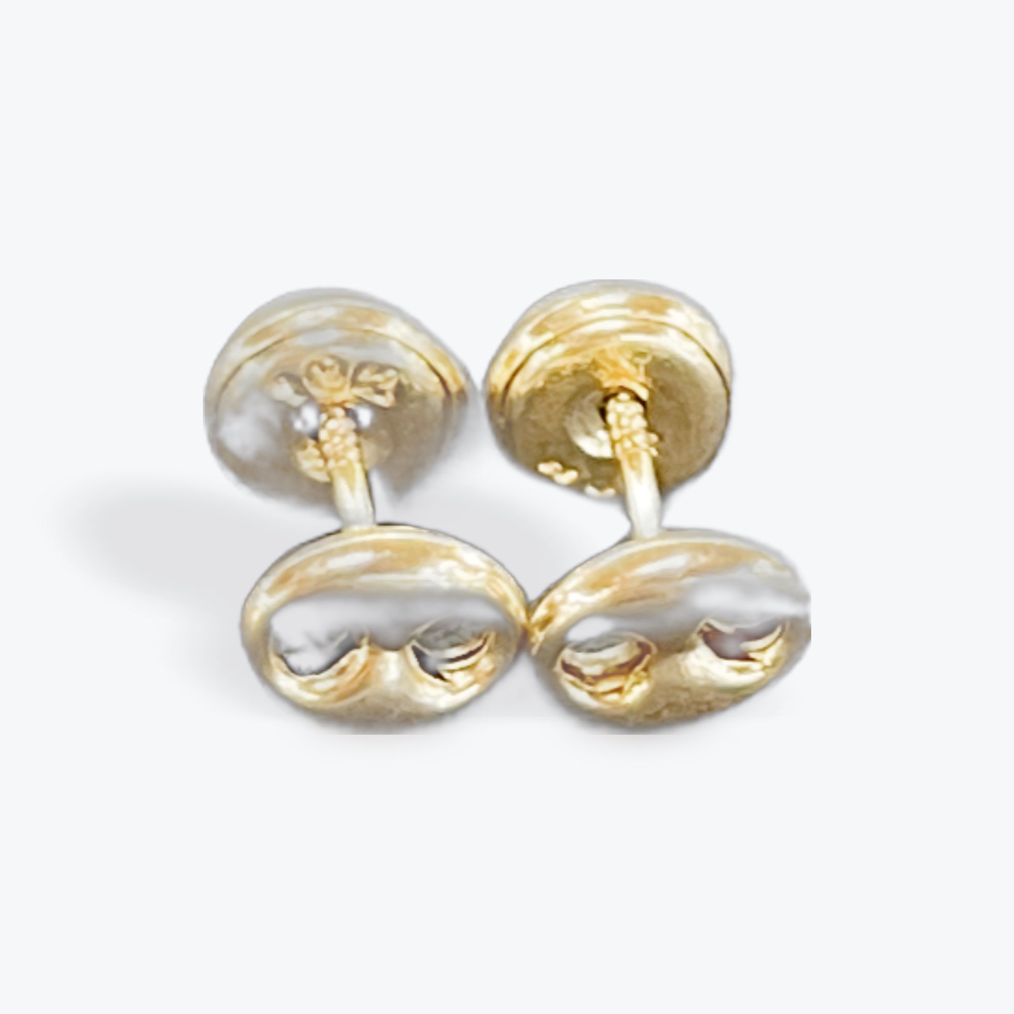 18k Big Gucci Earrings 1.63g