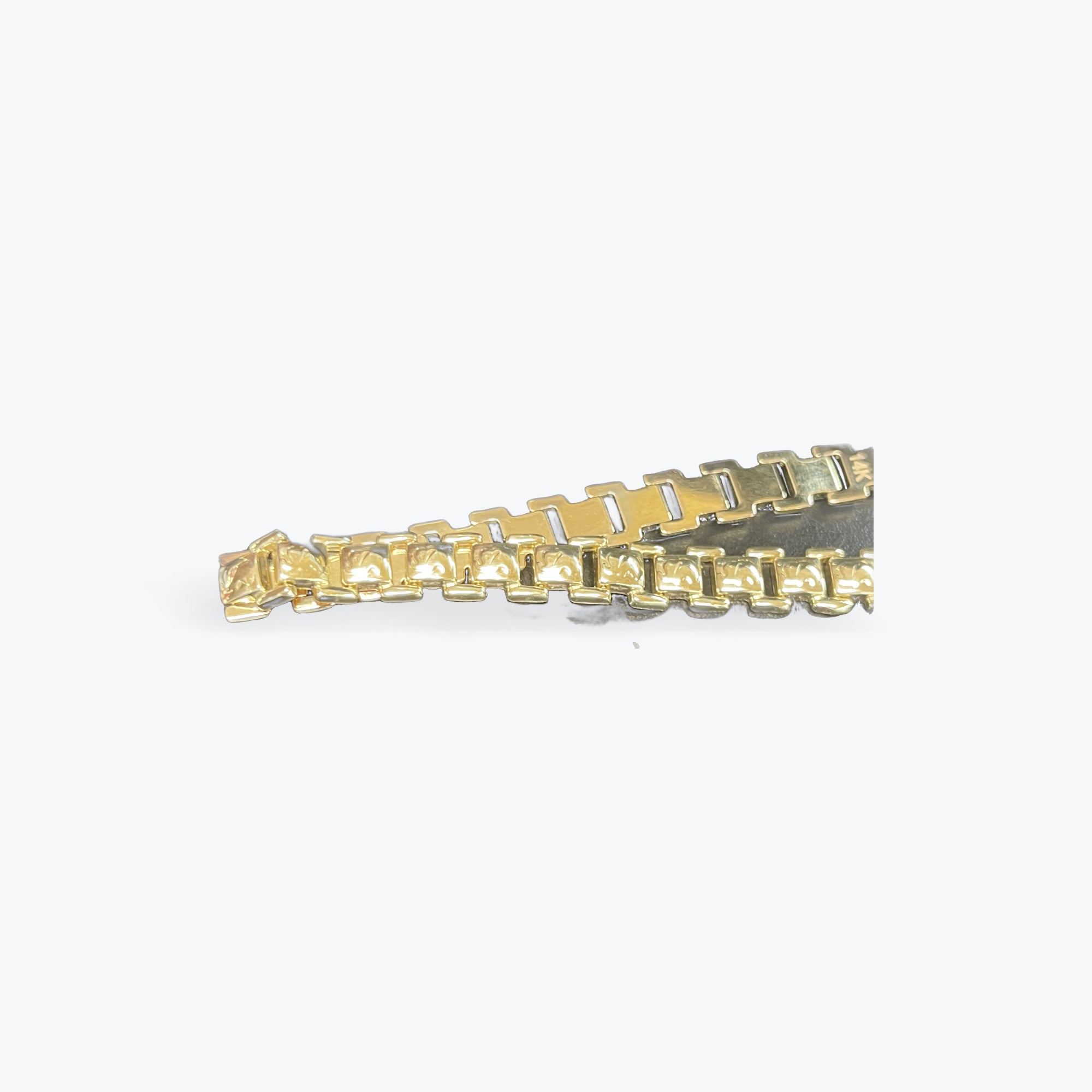 14k YG Bracelet 7"