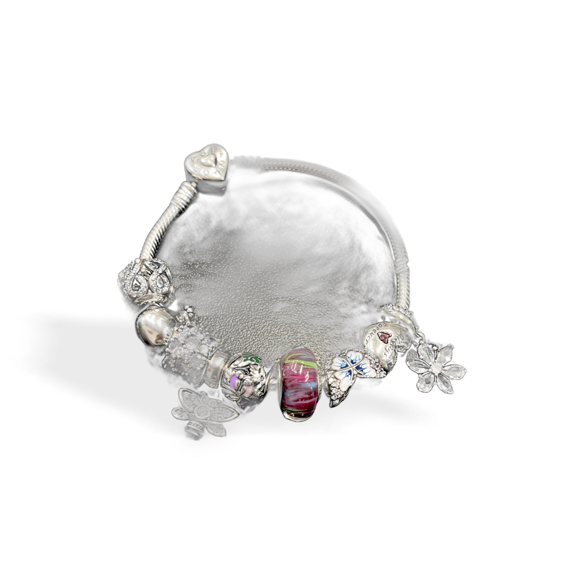 Pandora Bracelet W/ Charms 36.87g
