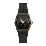 Bulova Women's Latin Grammy Black Silicone Strap Watch 30.5mm