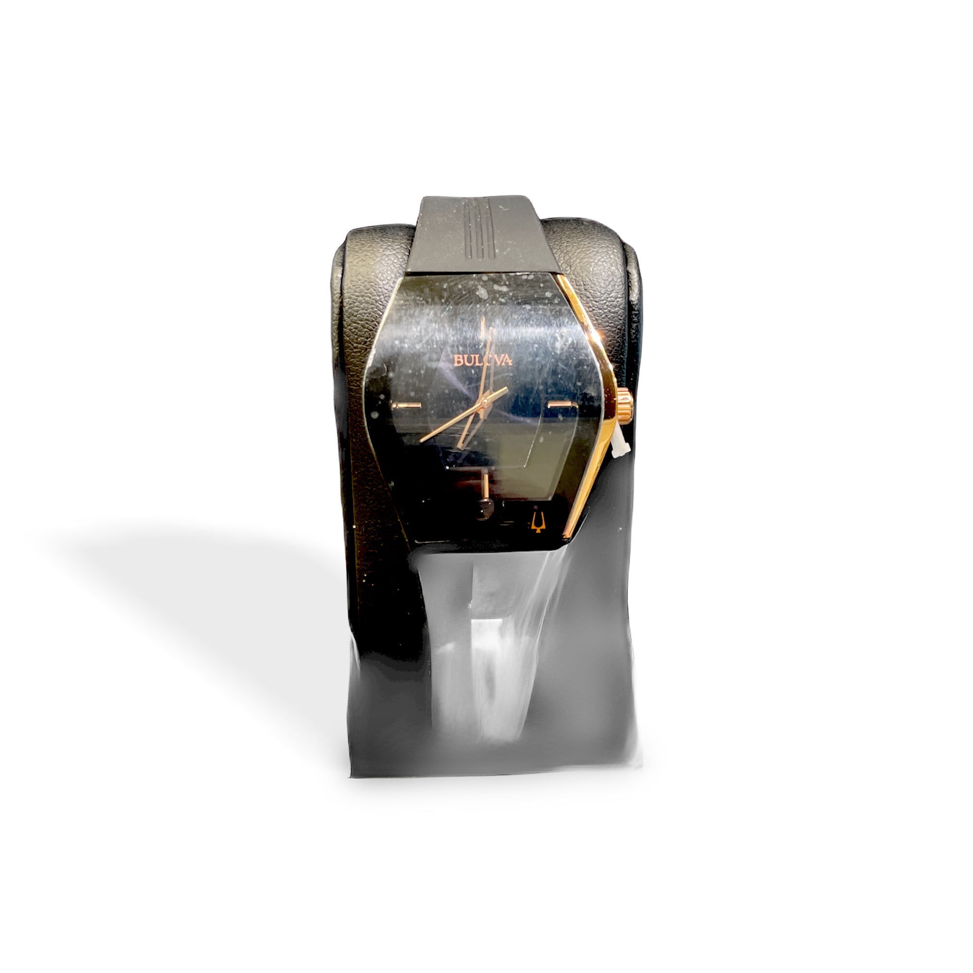 Bulova Women's Latin Grammy Black Silicone Strap Watch