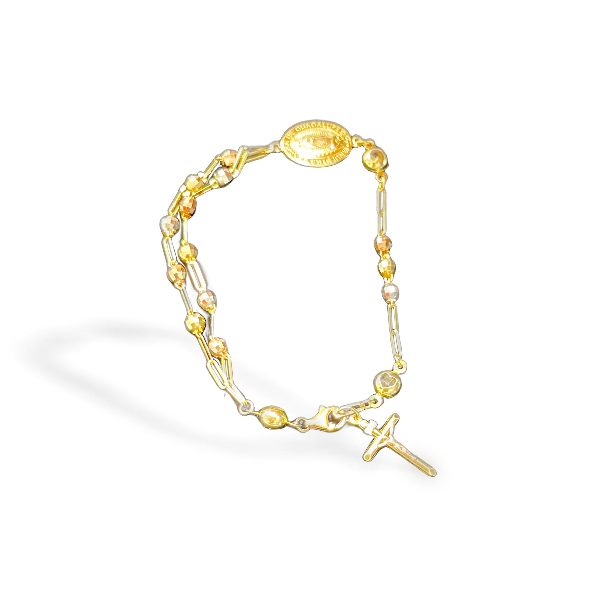 Rosario Bracelet 14k 5.29g