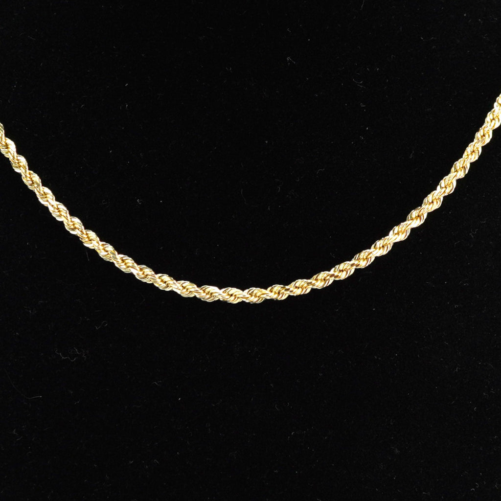 14k Rope Yellow Chain
