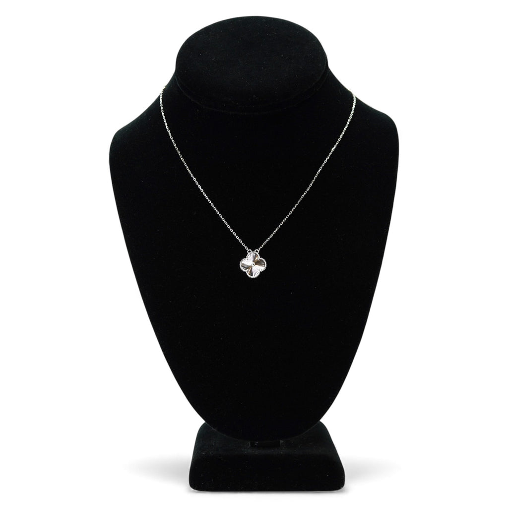 14k White Gold One Clove Chain