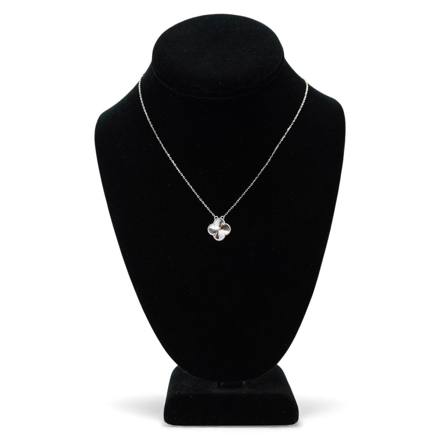 14k White Gold One Clove Chain